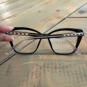 Trendy Vintage Oversized Cat Eye Readers +1.75